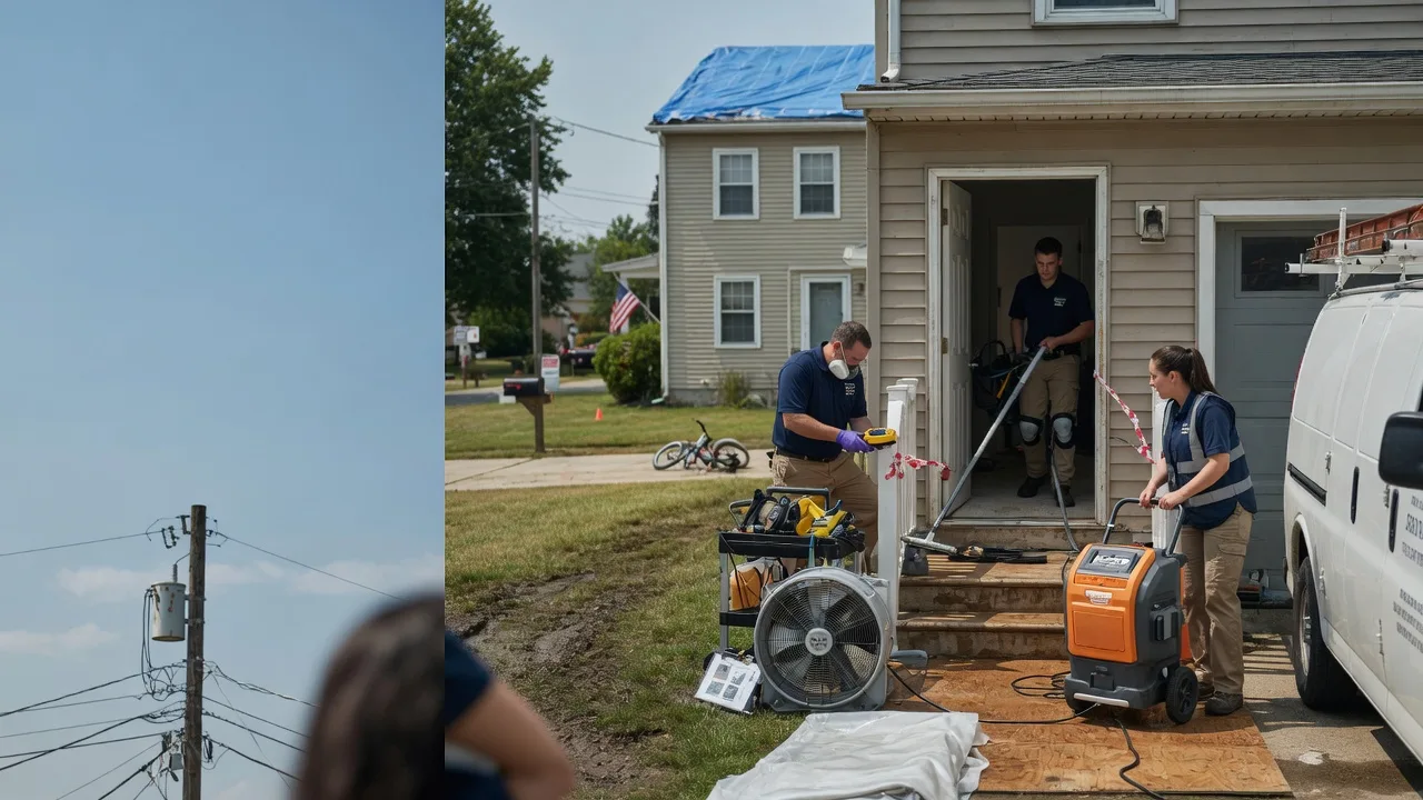 Water Damage Repair in Darlington, PA near me